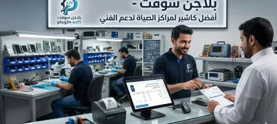 أفضل برنامج POS كاشير لـمراكز الصيانة والدعم الفني في السعودية