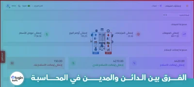 الفرق بين الدائن والمدين في المحاسبة